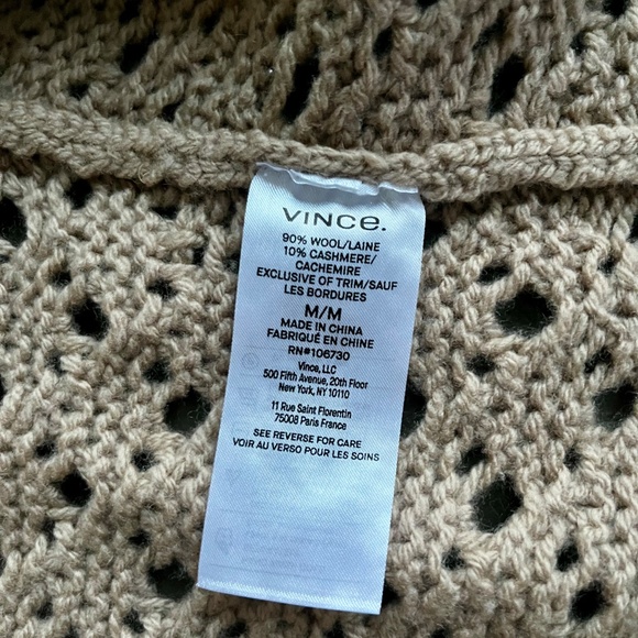 Vince tan cardigan - Picture 5 of 5
